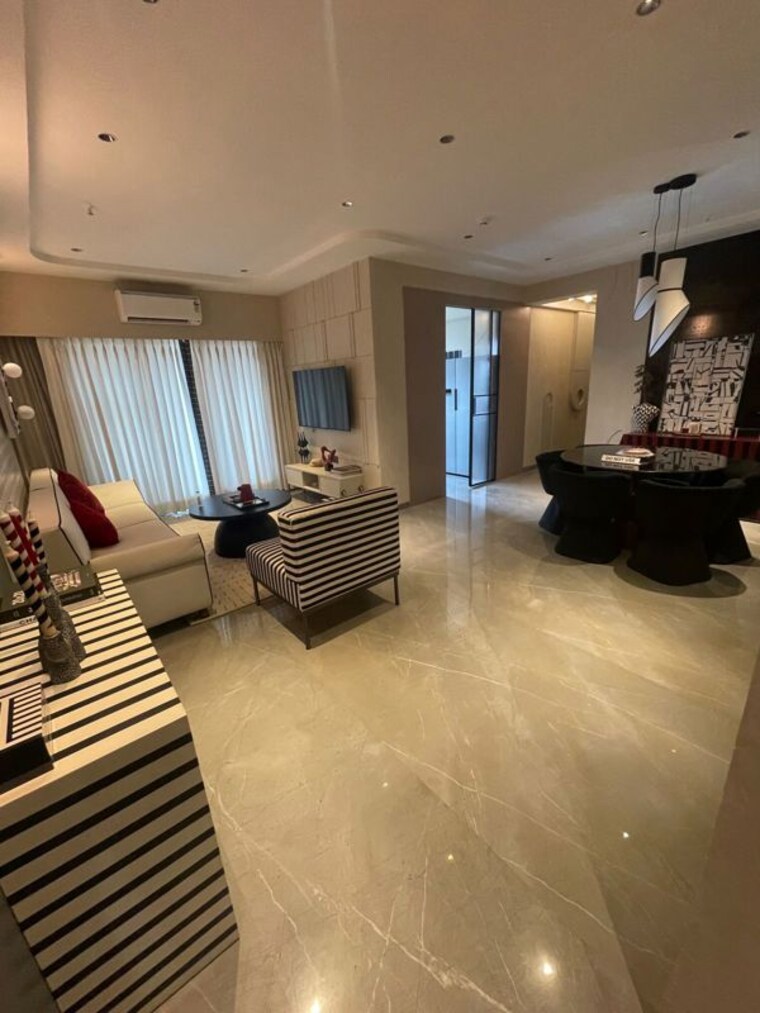 Living Room, tharwani-majestic-towers 2 Bedroom 728 Sq.Ft. Apartment In Kalyan West Thane 10609300