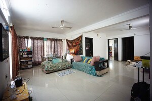 Living Room in 3 BHK Apartment at Wakad Sector 38 – for Sale