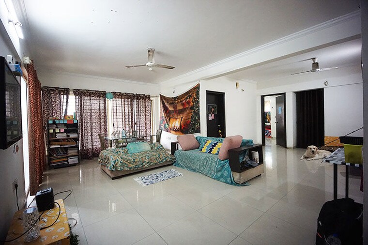 Living Room, wakad sector 38 3 Bedroom 1498 Sq.Ft. Apartment In Wakad Sector 38 Pune 10609284