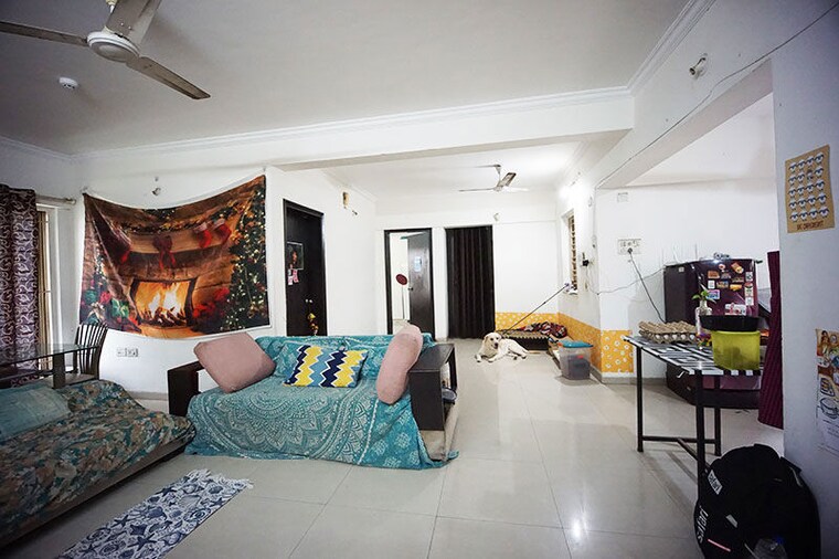 Living Room, wakad sector 38 3 Bedroom 1498 Sq.Ft. Apartment In Wakad Sector 38 Pune 10609284