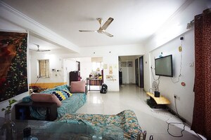 Living Room in 3 BHK Apartment at Wakad Sector 38 – for Sale