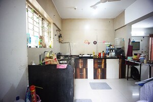 Kitchen in 3 BHK Apartment at Wakad Sector 38 – for Sale
