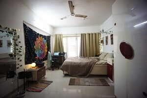 Living Room in 3 BHK Apartment at Wakad Sector 38 – for Sale