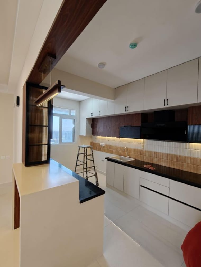 Kitchen, brigade-cornerstone-utopia 3 Bedroom 1300 Sq.Ft. Apartment In Varthur Bangalore 10609375