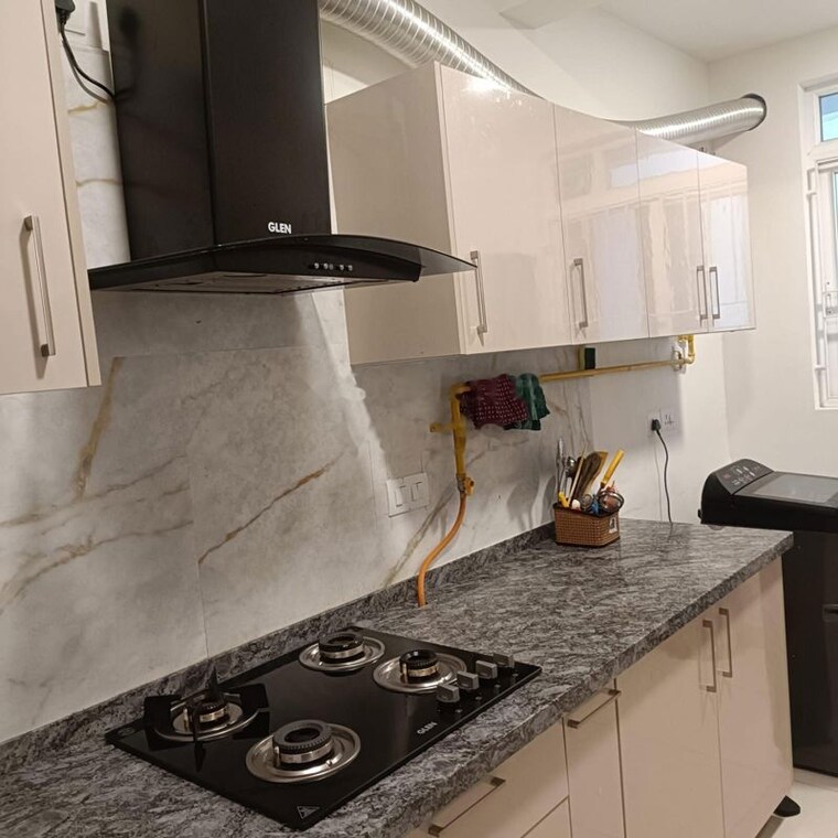 Kitchen, brigade-cornerstone-utopia 3 Bedroom 1300 Sq.Ft. Apartment In Varthur Bangalore 10609375