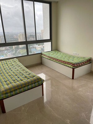 Bedroom in 3 BHK Apartment at Piramal Vaikunth, Balkum Pada – for Rent