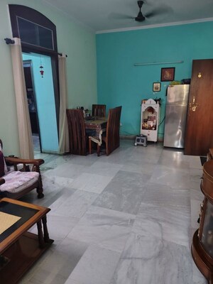 Living Room in 2 BHK Apartment at Windsor and Nova Society, Ahinsa Khand 2 – for Rent
