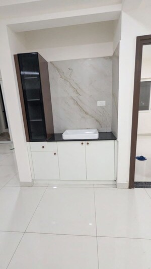 Bathroom in 3 BHK Apartment at SMR Vinay Iconia Hyderabad, Kondapur – for Rent