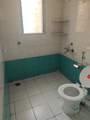 Bathroom in 3 BHK Apartment at Belvalkar Mitrangan, Baner – for Rent