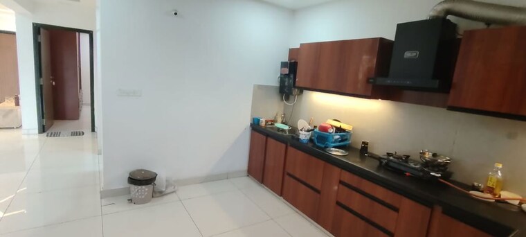 Kitchen, ambience-courtyard 3 Bedroom 2300 Sq.Ft. Apartment In Manikonda Hyderabad 10609423