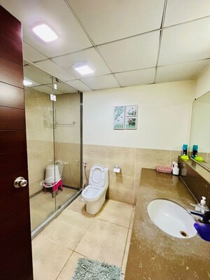 Bathroom in 4 BHK Apartment at Marvel Bounty, Hadapsar – for Sale