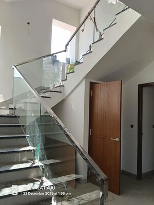 Staircase in 3 BHK Villa at Lalgadimalakpet – for Sale