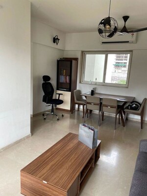 Living Room in 1 BHK Apartment at Godrej The Trees, Vikhroli East – for Sale