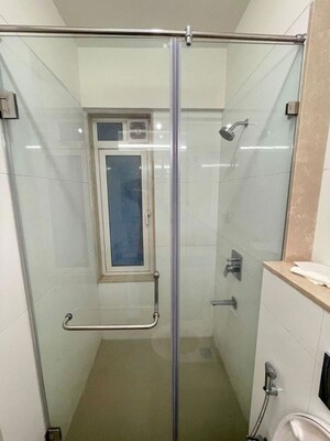 Bathroom in 1 BHK Apartment at Godrej The Trees, Vikhroli East – for Sale