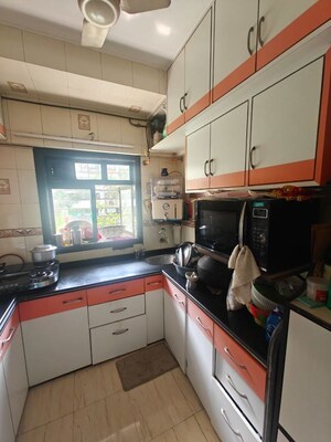 Kitchen in 2 BHK Apartment at Evershine Park, Andheri West – for Rent