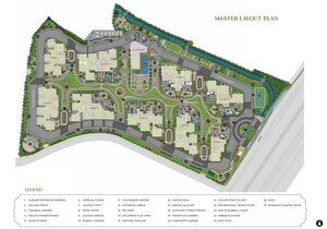 Master Plan in 2 BHK Apartment at Godrej Regal Pavilion, Gaganpahad – for Sale