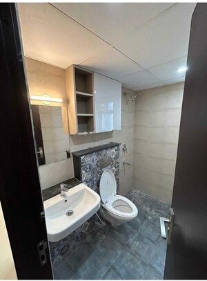 Bathroom in 3 BHK Apartment at Brigade El Dorado, Bagaluru – for Rent