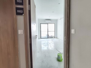 Building Lobby in 1 BHK Apartment at Transcon Triumph Tower, Andheri West – for Rent