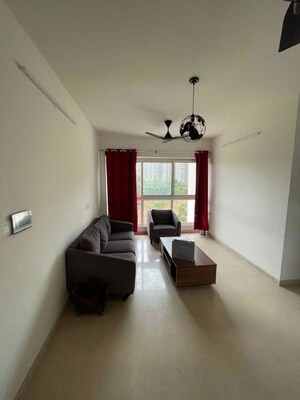 Living Room in 1 BHK Apartment at Godrej The Trees, Vikhroli East – for Sale