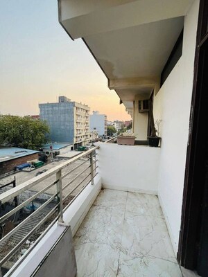 Balcony in 1 BHK Builder Floor at Saket – for Rent
