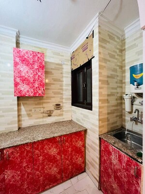 Kitchen in 1 BHK Builder Floor at Saket – for Rent