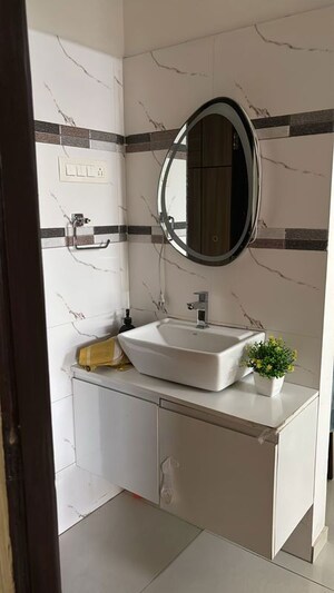 Kitchen in 1 BHK Apartment at Dynamic Crest, Shilphata – for Rent