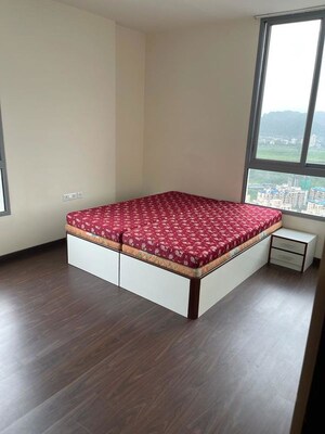 Bedroom in 3 BHK Apartment at Piramal Vaikunth, Balkum Pada – for Rent