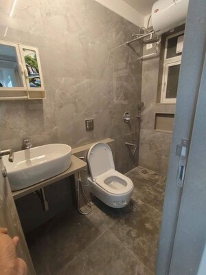 Bathroom in 2 BHK Apartment at Pratham 5TH Element, Andheri West – for Rent