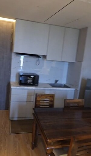 Kitchen in Studio Apartment at M3M My Den, Sector 67 – for Rent