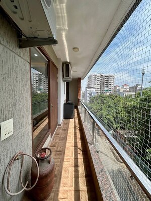 Balcony in 2 BHK Builder Floor at Saket – for Rent