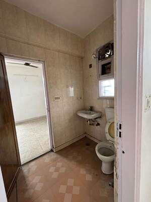 Bathroom in 3 BHK Apartment at Dwarka – for Rent