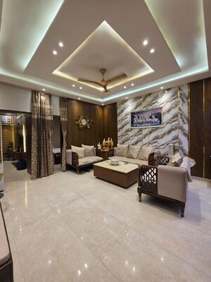 Living Room in 3 BHK Apartment at Dhakoli – for Sale