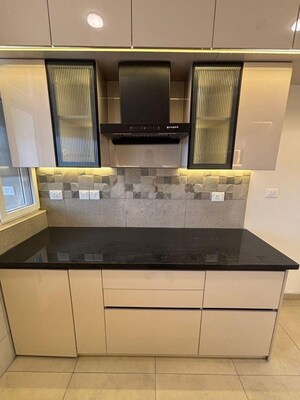 Kitchen in 3 BHK Apartment at Meridian Park At The Prestige City, Sarjapur Road – for Rent