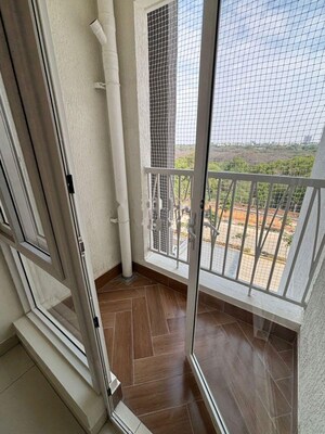 Balcony in 3 BHK Apartment at Meridian Park At The Prestige City, Sarjapur Road – for Rent