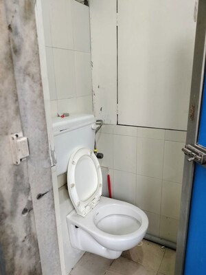 Bathroom in 2 BHK Apartment at Tushar Apartments, Santacruz West – for Rent