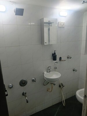 Bathroom in 2 BHK Apartment at Blase View CHS, Jogeshwari West – for Rent