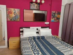 Bedroom in 2 BHK Apartment at Blase View CHS, Jogeshwari West – for Rent