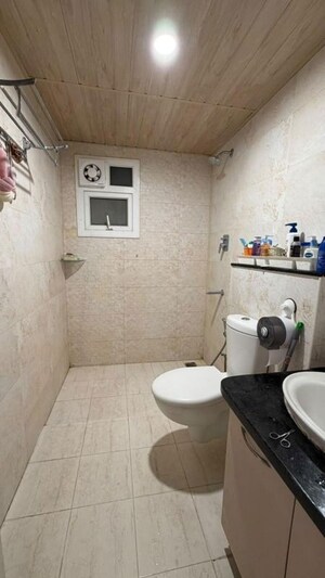 Bathroom in 3 BHK Apartment at Prestige Green Gables, Panathur – for Rent
