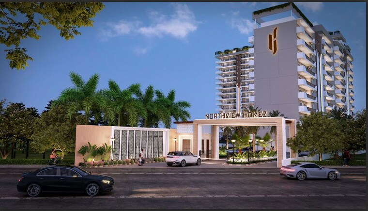 Exterior View, northview-homez 3 Bedroom 2050 Sq.Ft. Apartment In Ambala Highway Zirakpur 10609620