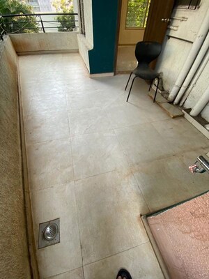 Terrace in 3 BHK Apartment at Beharay Tara Residency and Tata Tower, Kothrud – for Rent