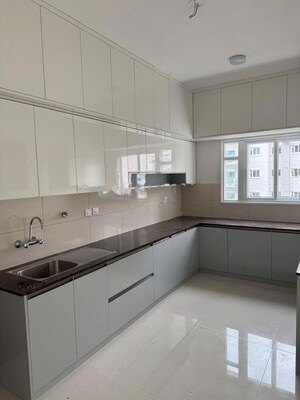 Kitchen in 3.5 BHK Apartment at Adarsh Greens, Kogilu – for Rent