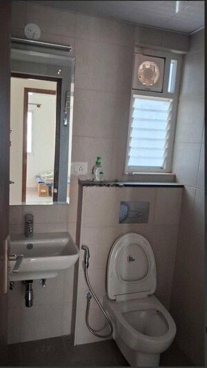 Bathroom in 3.5 BHK Apartment at Adarsh Greens, Kogilu – for Rent