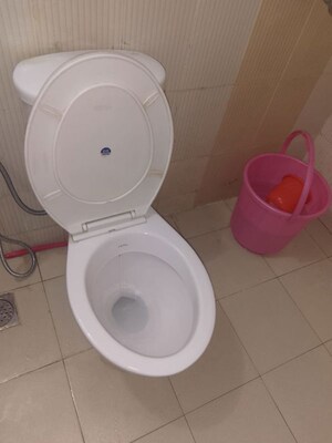 Bathroom in 3 BHK Builder Floor at BPTP Parkland, Sector 75 – for Rent