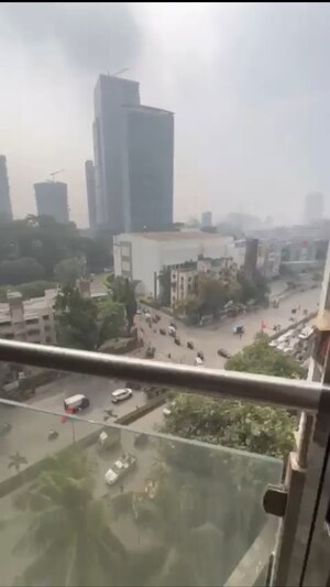 Balcony in 1 BHK Apartment at Je and Vee Vrindavan, Malad East – for Rent