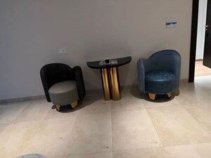 Living Room in 4 BHK Apartment at Panchshil Towers, Kharadi – for Sale
