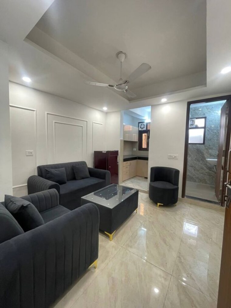 Living Room, saket 1 Bedroom 570 Sq.Ft. Builder Floor In Saket Delhi 10609715