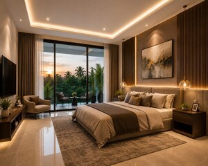 Bedroom in 4 BHK Independent House at Kakkad – for Sale
