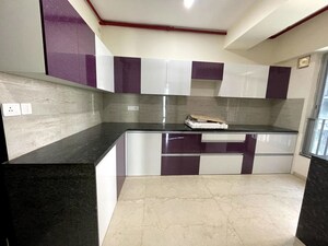 Kitchen in 3 BHK Apartment at Oberoi Realty Exquisite, Goregaon East – for Rent