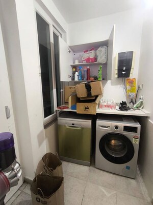 Kitchen in 3 BHK Villa at Babukhan Lakefront, Kokapet – for Rent
