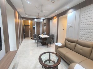 Living Room in 3 BHK Apartment at Runwal The Central Park, Chinchwad – for Rent